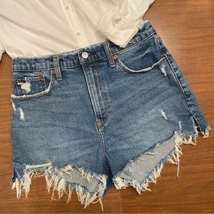 Abercrombie & Fitch High Rise Mom Short Curve Love